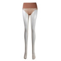 Good quality high waist seamless transparent leggings abdomen in silk pantyhose women